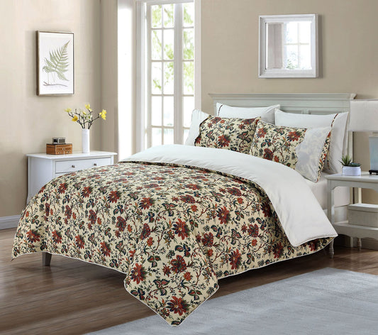 Felicite Cream Duvet Set