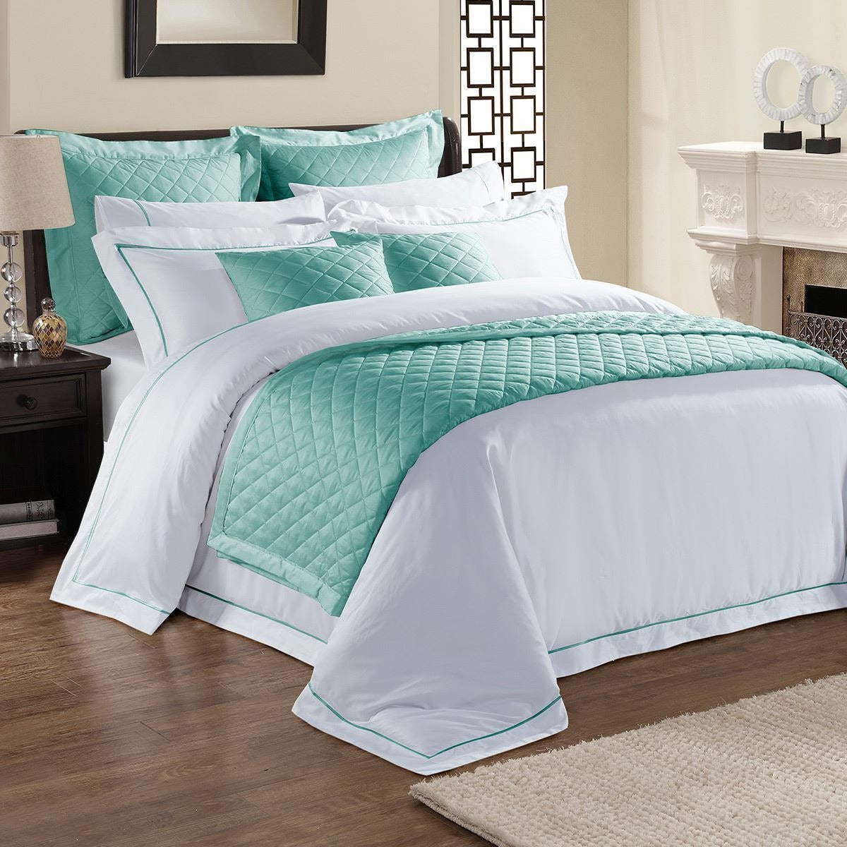 Oyster Pearl Duvet Set
